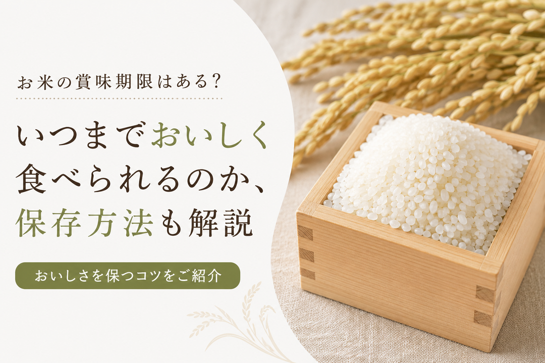 お米の賞味期限はある？いつまでおいしく食べられるのか、保存方法も解説