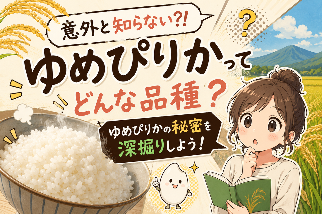 ゆめぴりかとは？名前の由来から低アミロースの粘り・特Aの理由まで深掘り